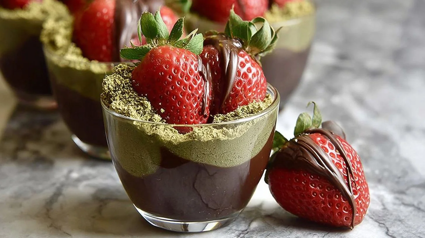 Luxurious chocolate strawberries from Dubai, perfect for gifts and celebrations.