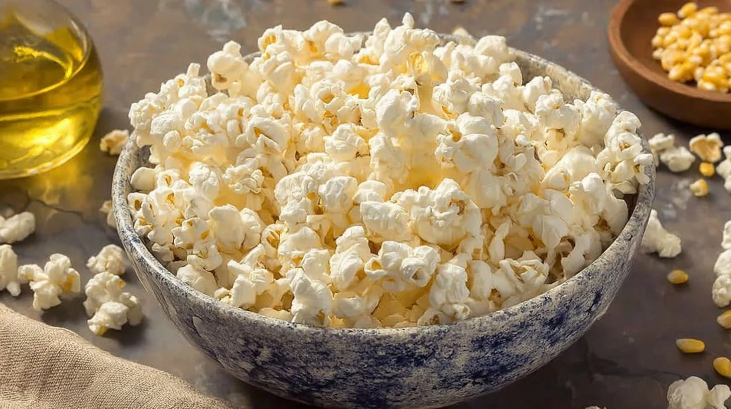Delicious homemade popcorn with various flavor twists for a perfect snack