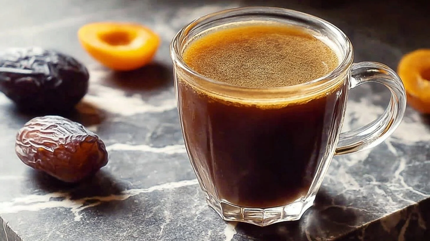 Delicious butter and prune juice recipe for improving digestion.