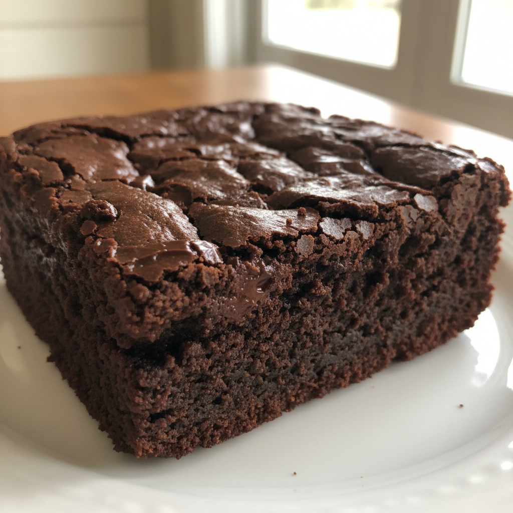 Rich, fudgy brownie squares cooling on a wire rack, glistening with chocolate goodness from a perfect Fudge Brownie Recipe.